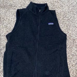 Black womens Patagonia vest